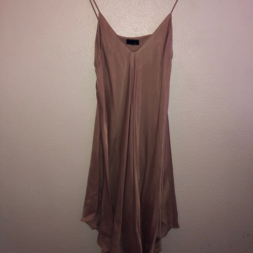 REVOLVE blush pink mini dress